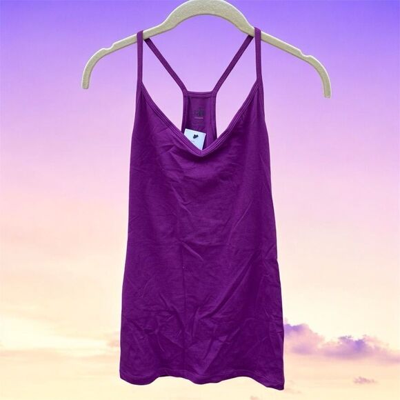 NWT New Cabi Women's Racer Back Purple/Plum Cami Tank Top XS #4208 - Picture 2 of 6